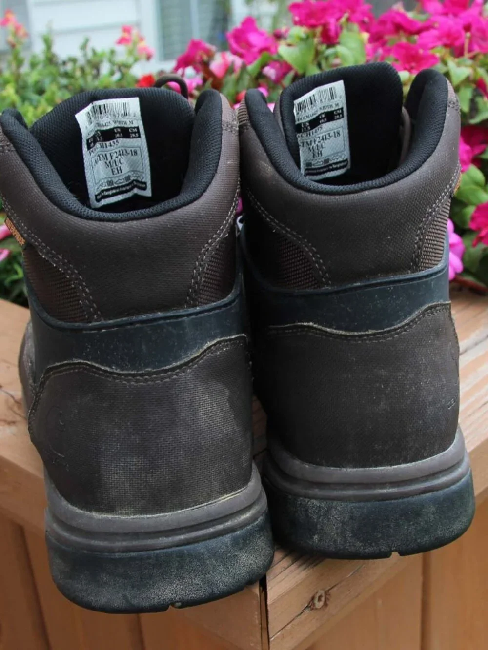 Carhartt Force Work Boots Men’s 11.5 Waterproof Nano Toe CMA6425 Brown